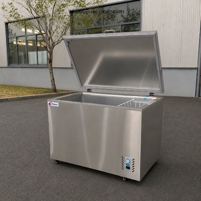 Commercial Chest Freezer - ثلاجة تجارية أفقية عميقة من الفولاذ