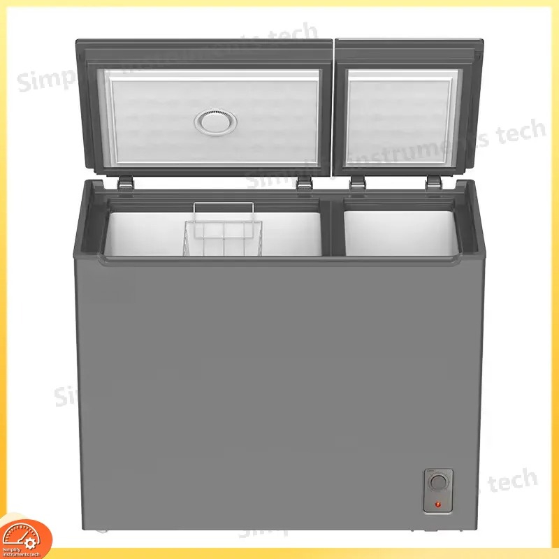 Commercial Chest Freezer - ثلاجة منزلية كبيرة السعة ببابين ودرجتي