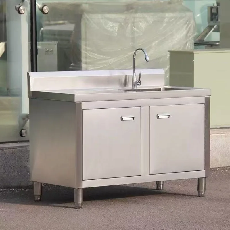 Commercial Kitchen Worktops - حوض مطبخ من الفولاذ المقاوم للصدأ
