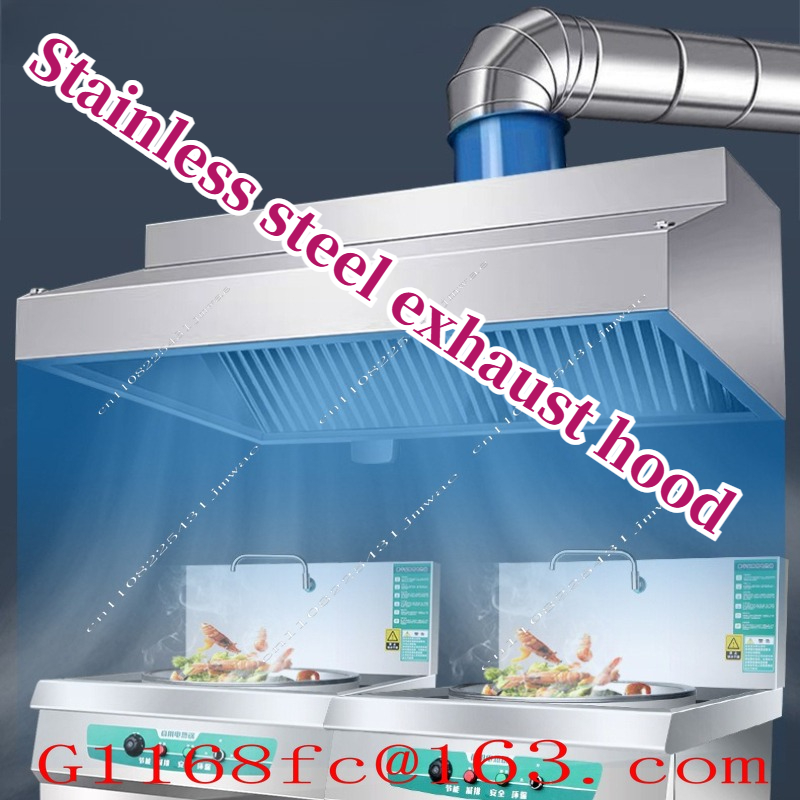 Commercial Kitchen Hoods - غطاء عادم من الفولاذ المقاوم للصدأ