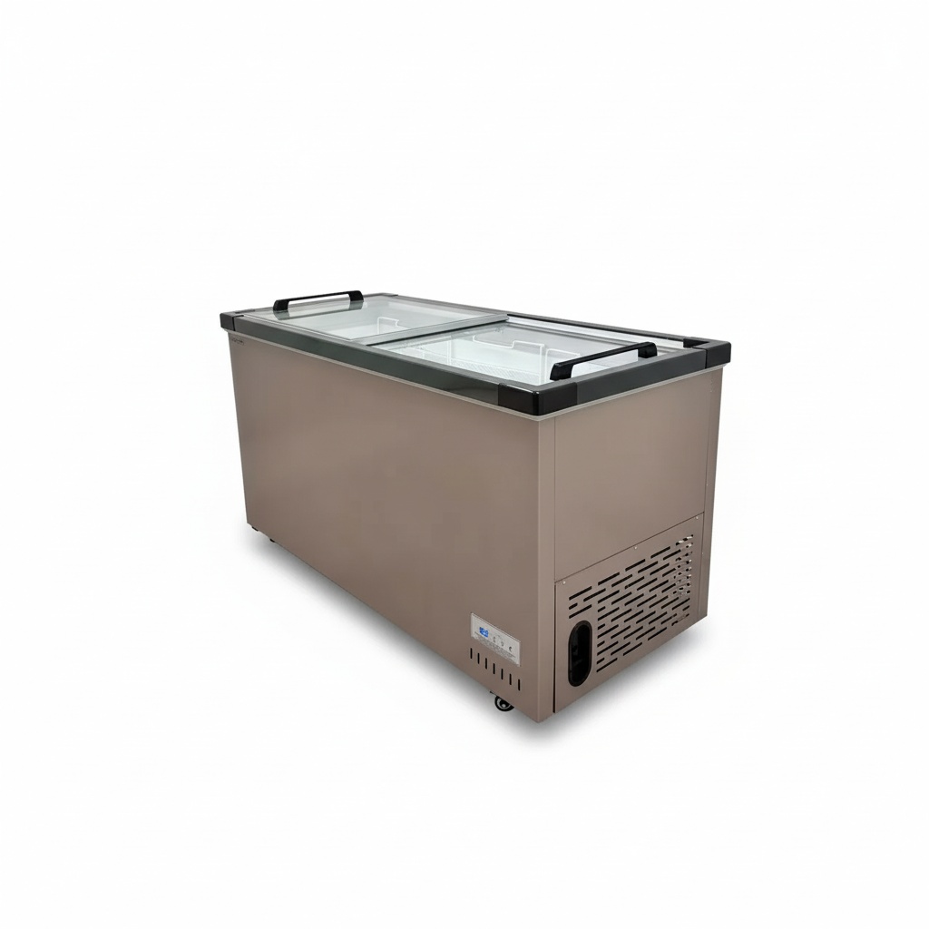 فريزر تجاري عميق، سعة 400-1500 - مراجعة Commercial Chest Freezer وسعره