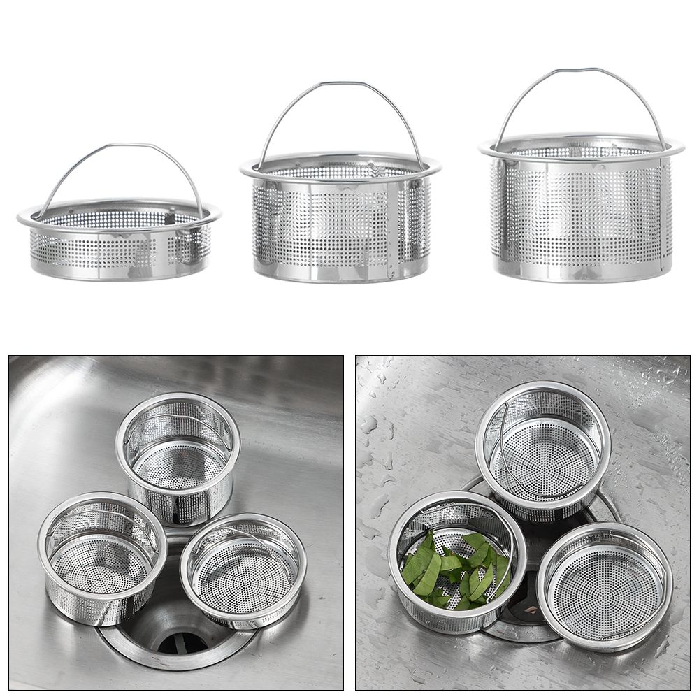 بالوعة المطبخ مصفاة الفولاذ ال - مراجعة Commercial Kitchen Bin وسعره