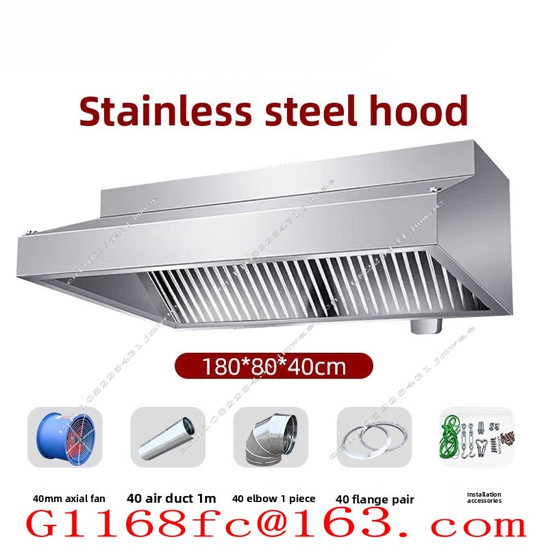 غطاء عادم من الفولاذ المقاوم ل - مراجعة Commercial Kitchen Hoods وسعره